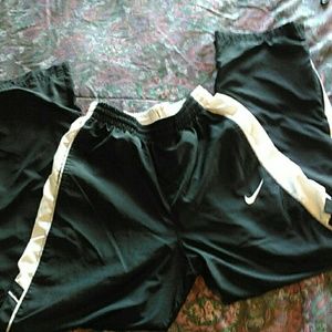 Nike lined wind sports pants